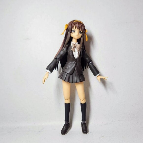 Haruhi Suzumiya Koyoen Gakuin Uniform Figma 077 Action Figure 2010 Japan Anime K - Picture 2 of 15